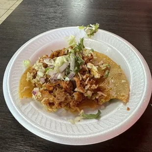 Adobada taco