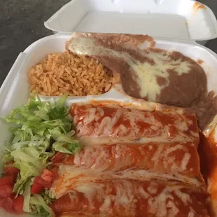 Chicken Enchiladas
