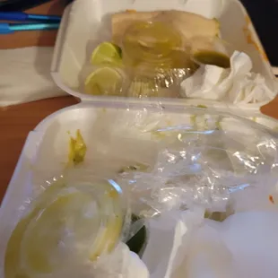 This photo shows that, I ate the hell out of those fish tacos
