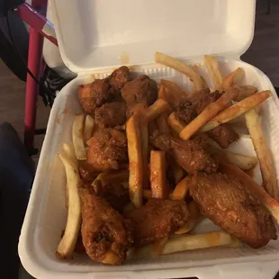 Best wing fries