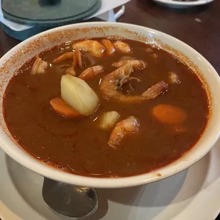 Shrimp soup - surprisingly very good
