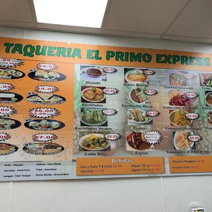Algunos de los platillos que tenemos