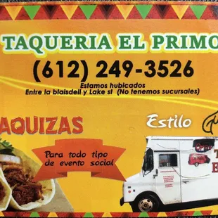a taqueria truck