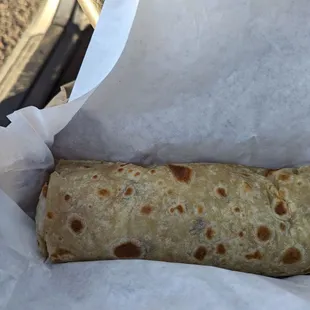 Bacon  Bacon, Egg, Potato and Cheese Burrito