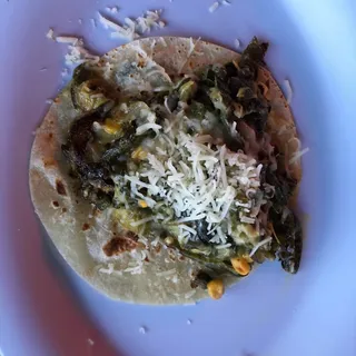 Rajas con Crema Taco