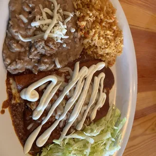 Cheese enchiladas (2)