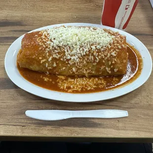 Wet burrito
