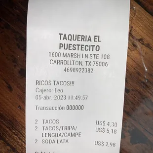 Extra tax (8.5???) and extra soda i didn't order...