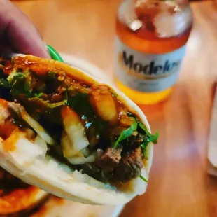 Food sucks. Beer good. Mariachi band was great.. but we didn't come for the food. We came for the music.