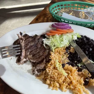Carne Asada Plate