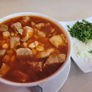 Pozole soup