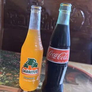 Mexican Coke and Jarritos