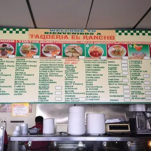 Menu Board