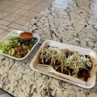 Chicharrón tacos
