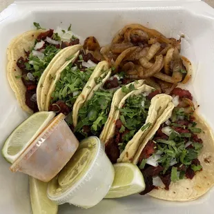 Mini tacos de trompo