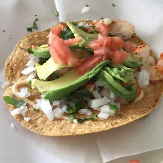 Shrimp Tostada