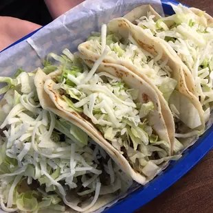 Beef tacos