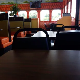 Inside shot...they also have a salsa bar!