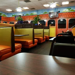 interior, sushi and sashimi