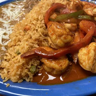 Shrimp a la diabla