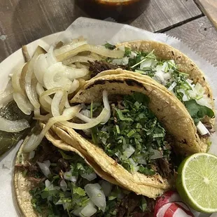 Birria tacos