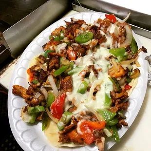 a plate of food