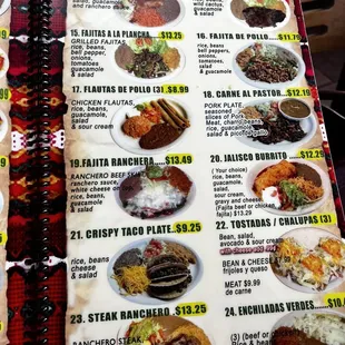 Lunch and dinner plates