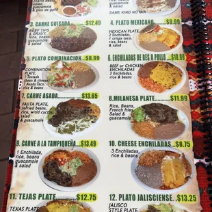 Lunch and dinner plates