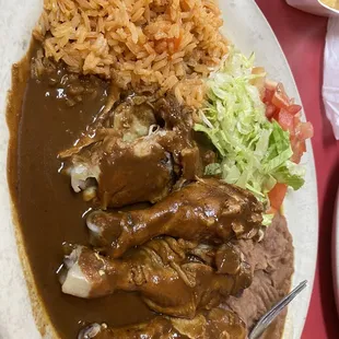 Monday special mole plate