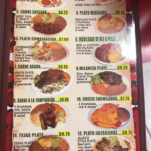 Lunch and dinner plates