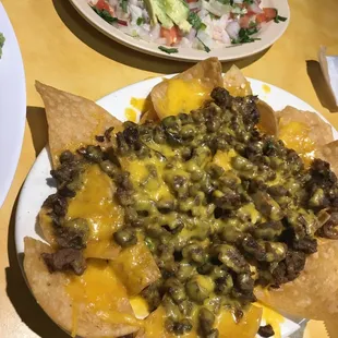 nachos, food