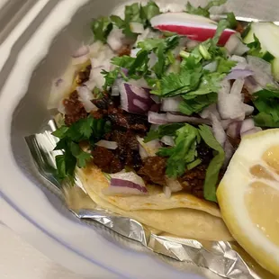 Tacos chorizo
