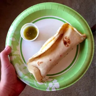 Bacon, egg, and cheese.