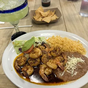 Camarones al mojo de ajo