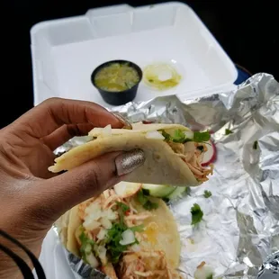 Delish, Hubby and I grabbed lunch while running errands. Always a great choice.