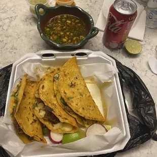 Birria tacos