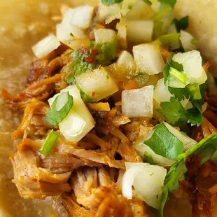 Pork tacos