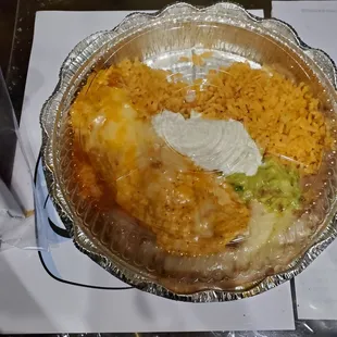 Burrito Plate