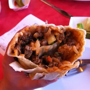 Carne Asada Burrito