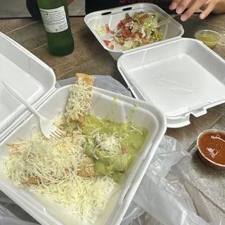 3 Rolled Taquitos