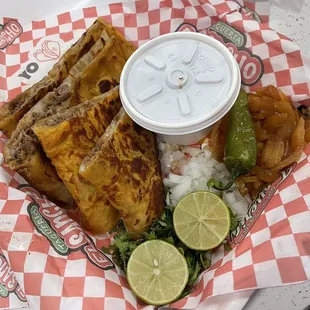 Birria Taco on Flour