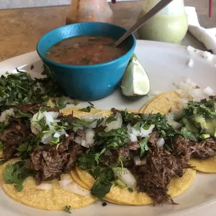Birria mini tacos