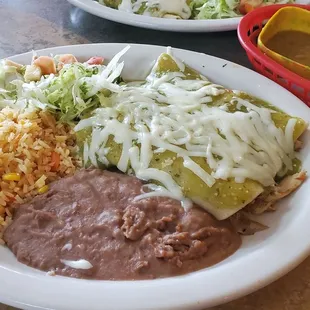 Enchiladas Verdes