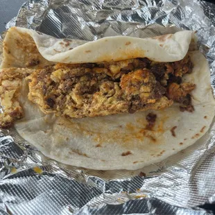 Chorizo &amp; Egg Tacos