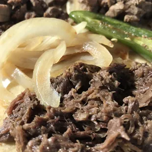 beef and onions