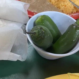 Fresh jalapeños