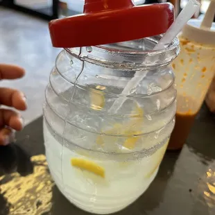 Cute lemonade jug that you get to keep