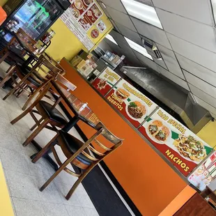 tacos, interior