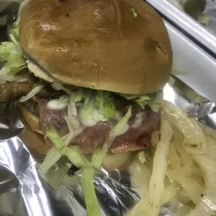 Mexican burger