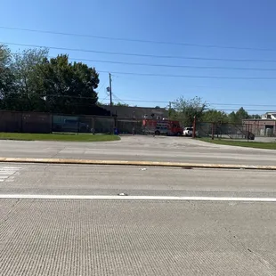 Food truck View from Highway 6.